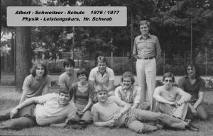 Physik-Leistungskurs 76/77,Hr.Schwab